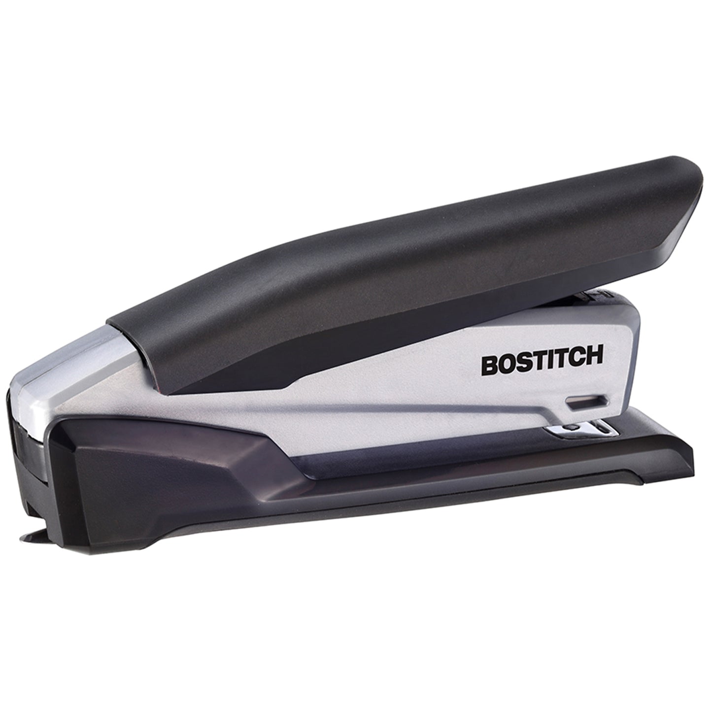 One-Finger Desktop Stapler, Black/Gray