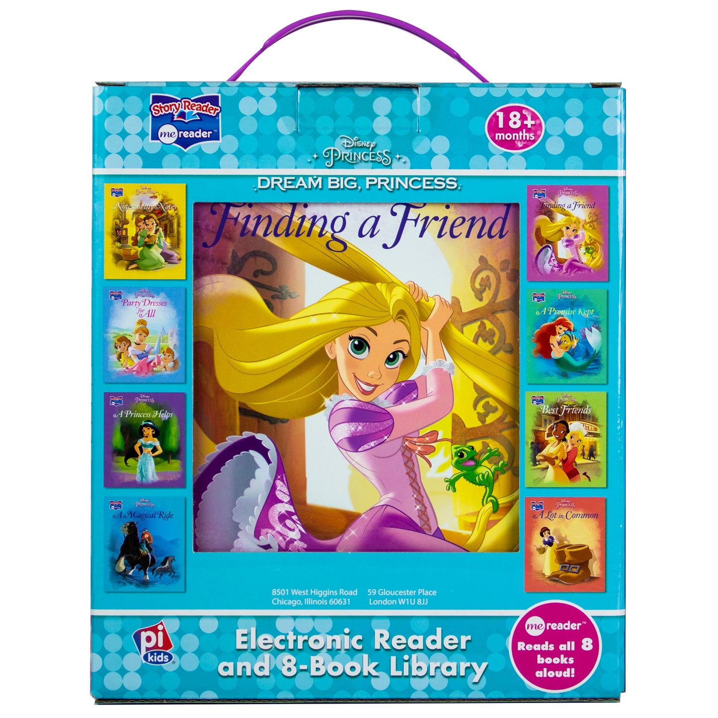 Me Reader™ Box Set, Disney Princess: Dream Big, Princess, 8 Books