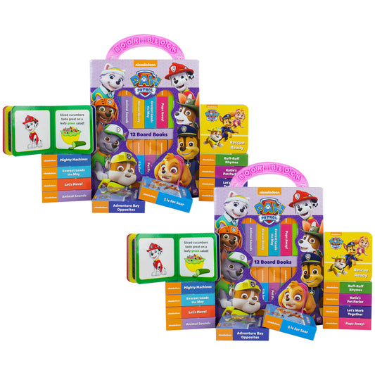 My First Library PAW Patrol Girl, 12 Books Per Set, 2 Sets