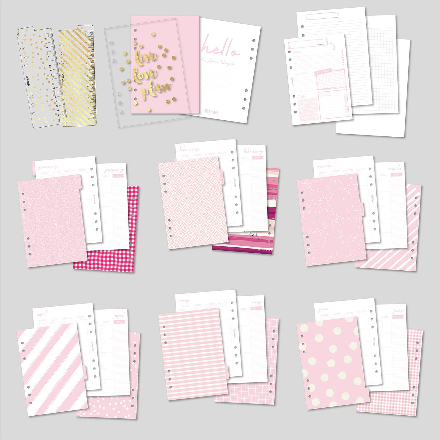 A5 Planner -Ditzy Floral