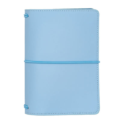 A6 Notebook and Passport Holder - Sky Blue