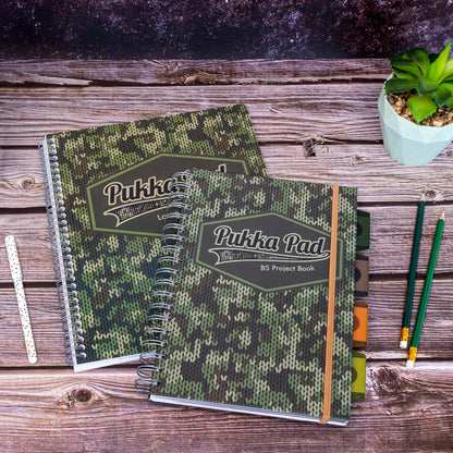 Camo B5 Project Book - Pack 3