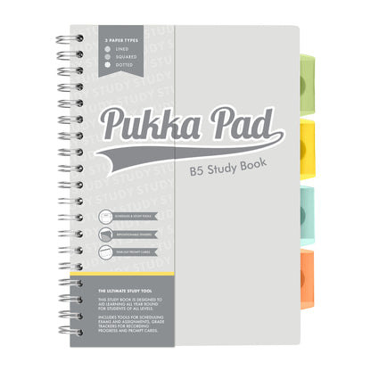 B5 Study Book, Pack of 2