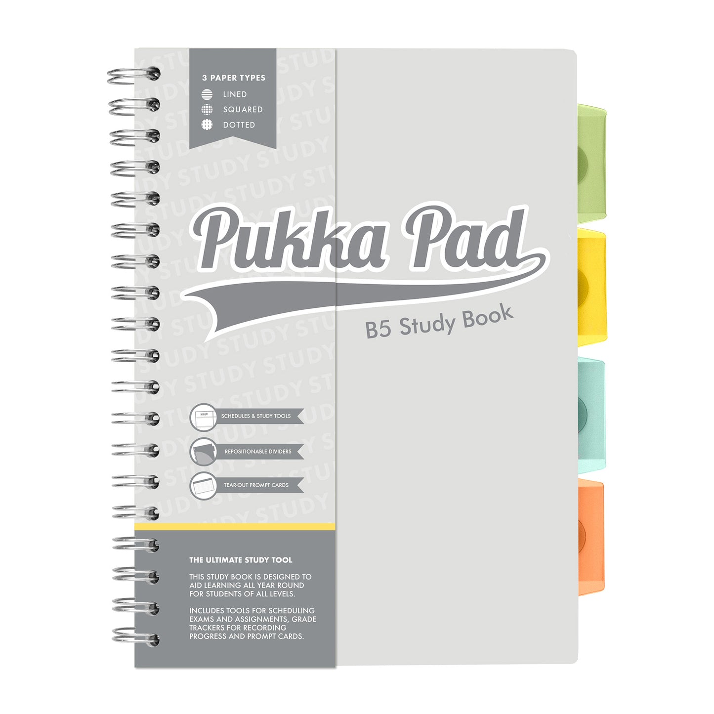 Pukka Pad B5 Study Book