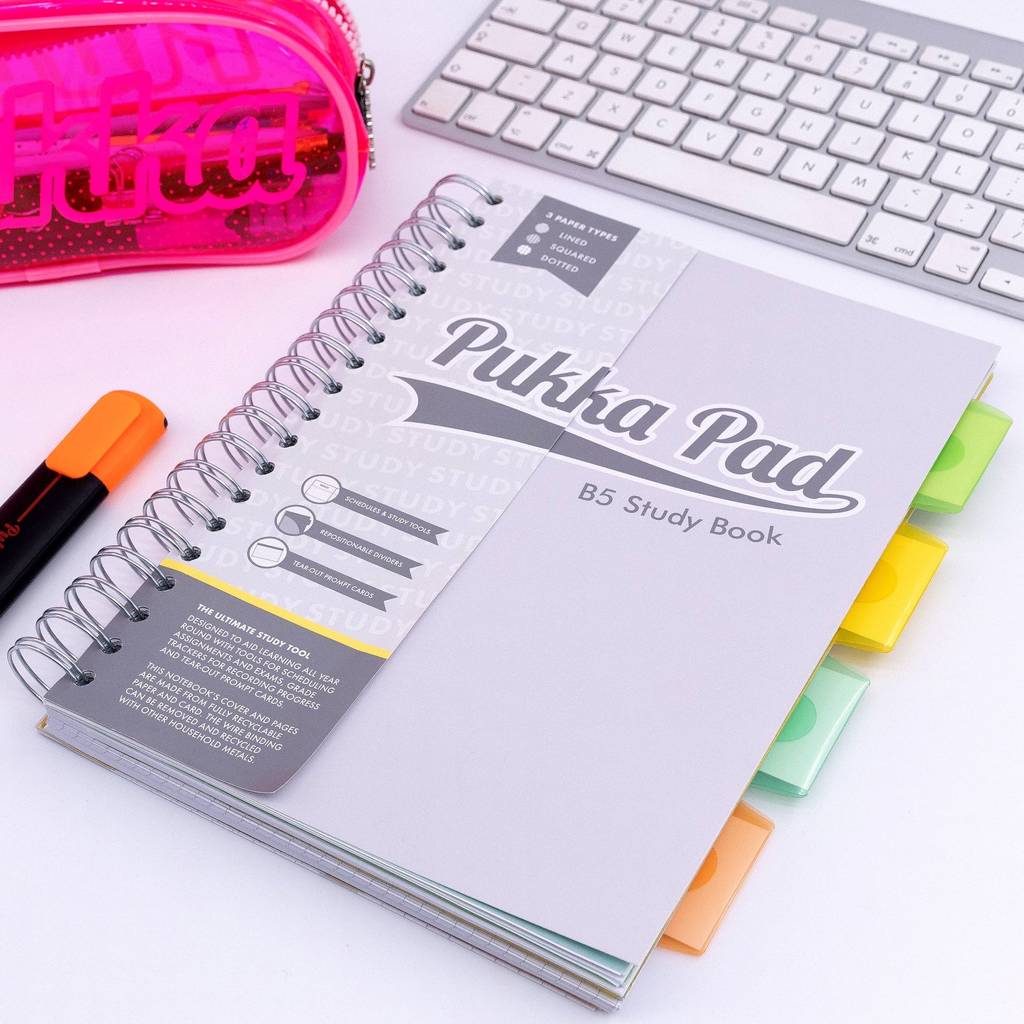 Pukka Pad B5 Study Book