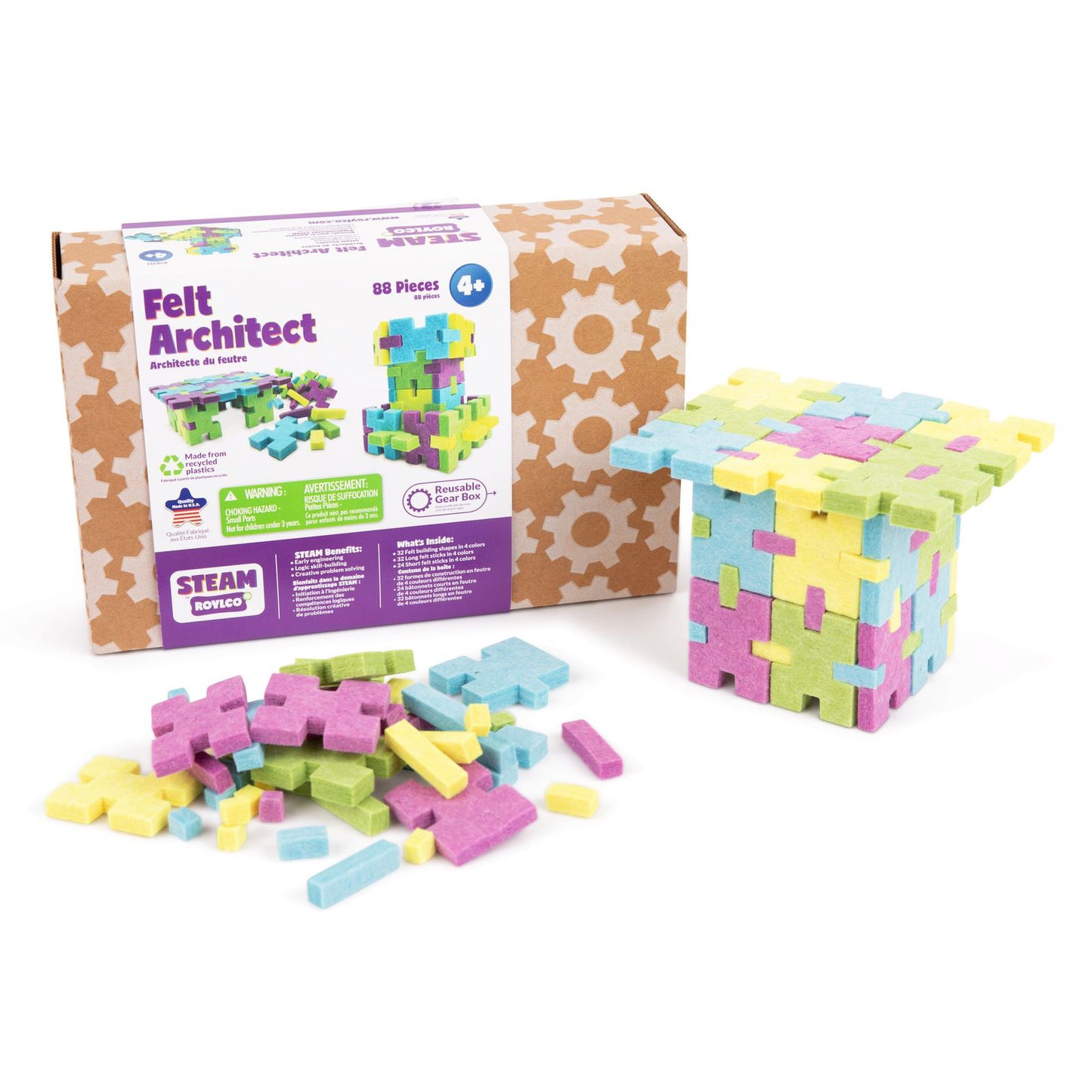 Felt Architect, 88 Pieces