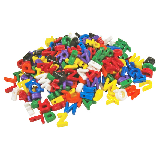 Manuscript Letter Beads, 288 Per Pack, 2 Packs