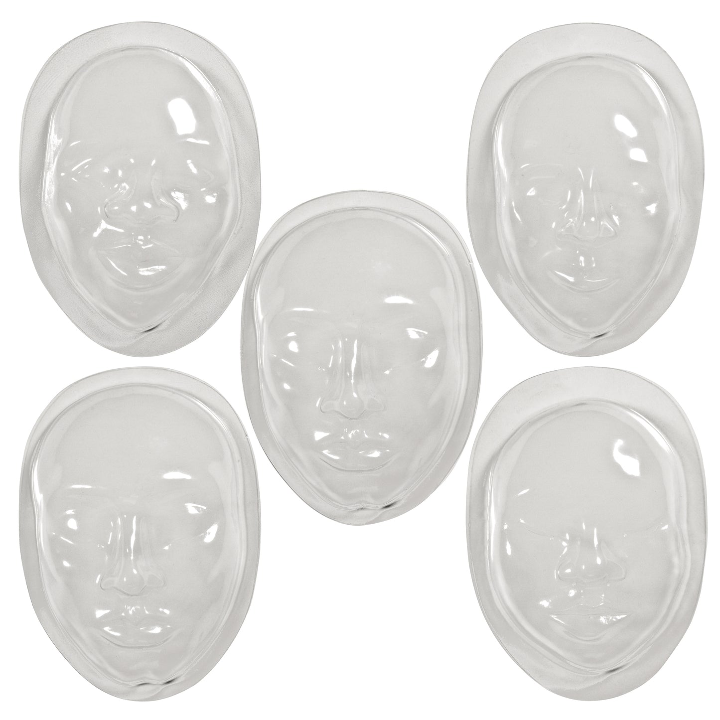 Face Forms, 10 Per Pack, 2 Packs