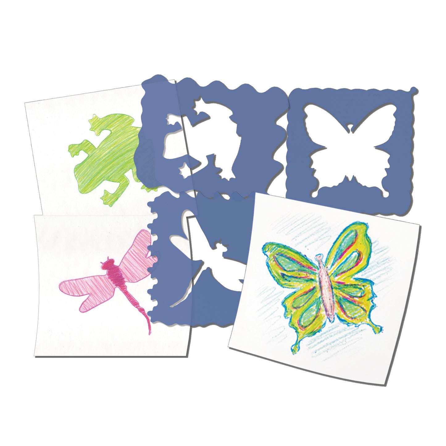 Nature Stencils, 2 Packs