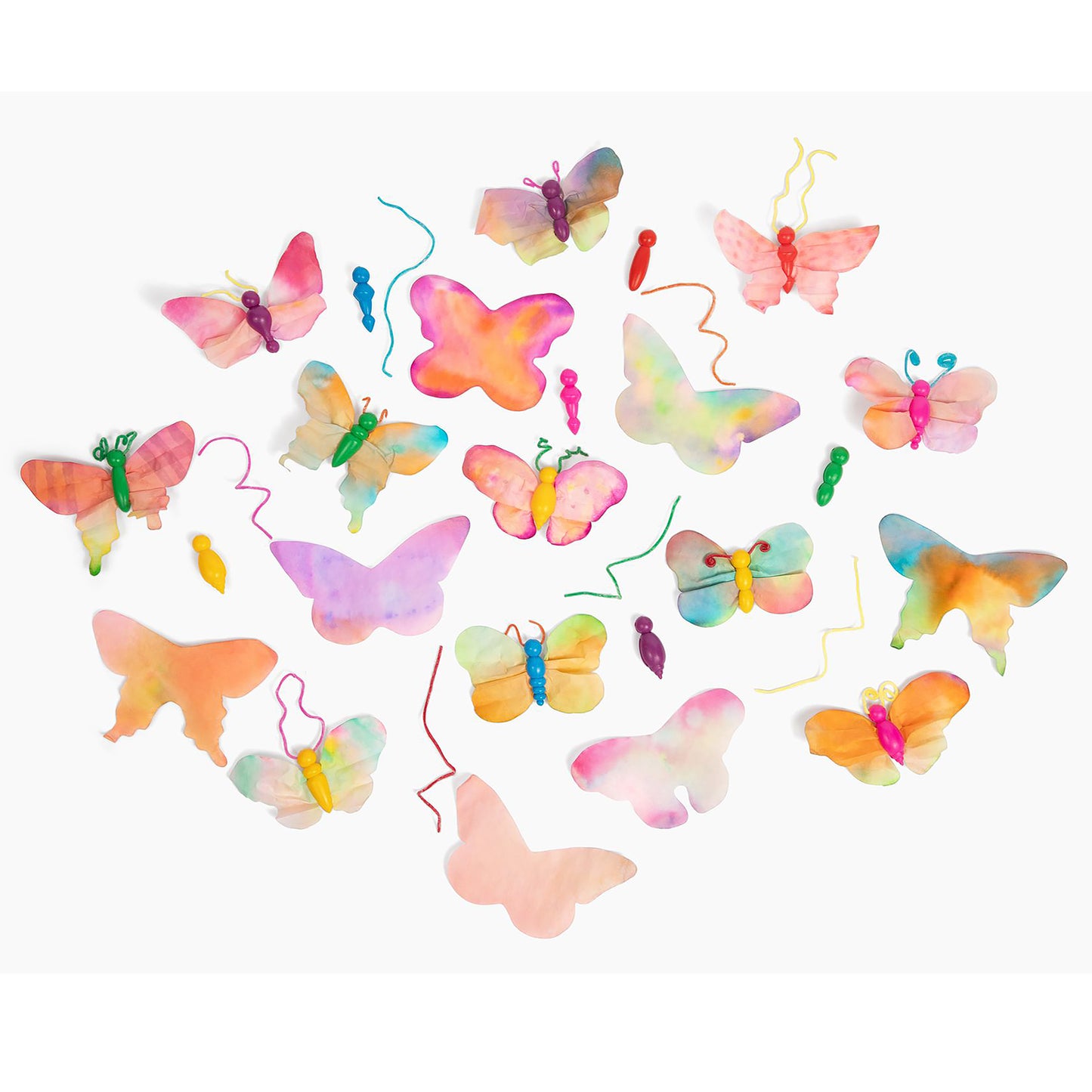 Butterfly Ornaments Kit, Pack of 75