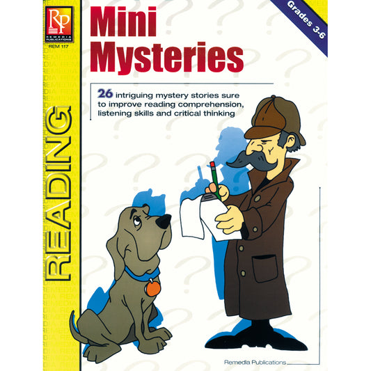 Mini Mysteries Book, Grades 3-6