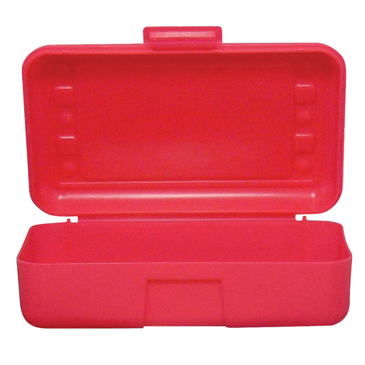 Pencil Box, Red, Pack of 12