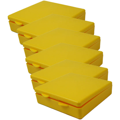 Micro Box, Yellow, Pack of 6