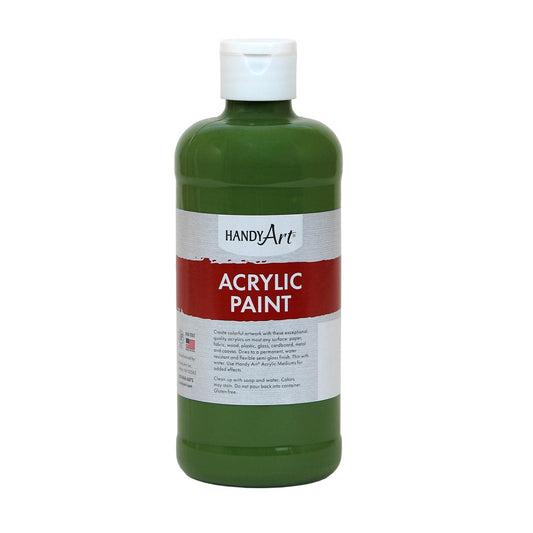 Handy Art® Acrylic Paint 16 oz, Green Oxide, Set of 3 bottles