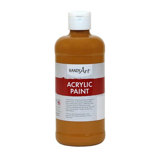 Acrylic Paint 16 oz, Raw Sienna