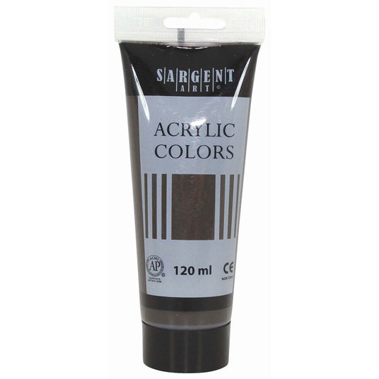 Acrylic Paint Tube, 120 ml, Raw Umber