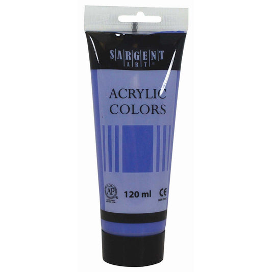 Acrylic Paint Tube, 120 ml, Grey Purple