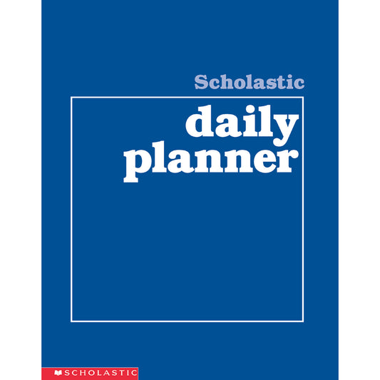 (6 EA) SCHOLASTIC DAILY PLANNER GR K-8