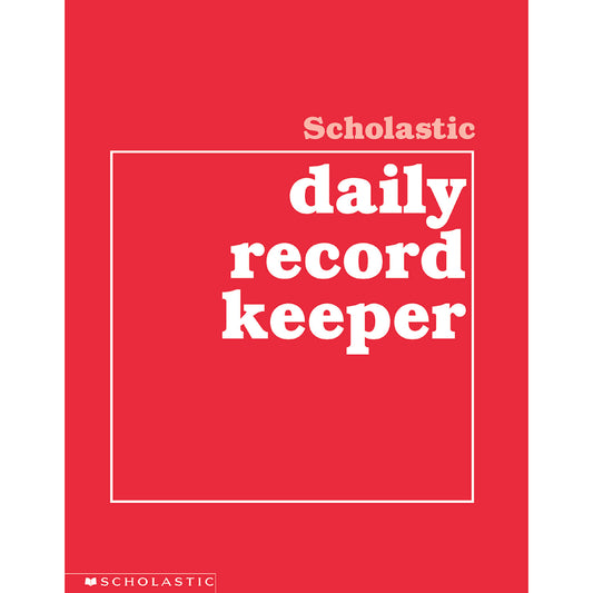 (4 EA) SCHOLASTIC DAILY RECORD KEEPER GR K-8