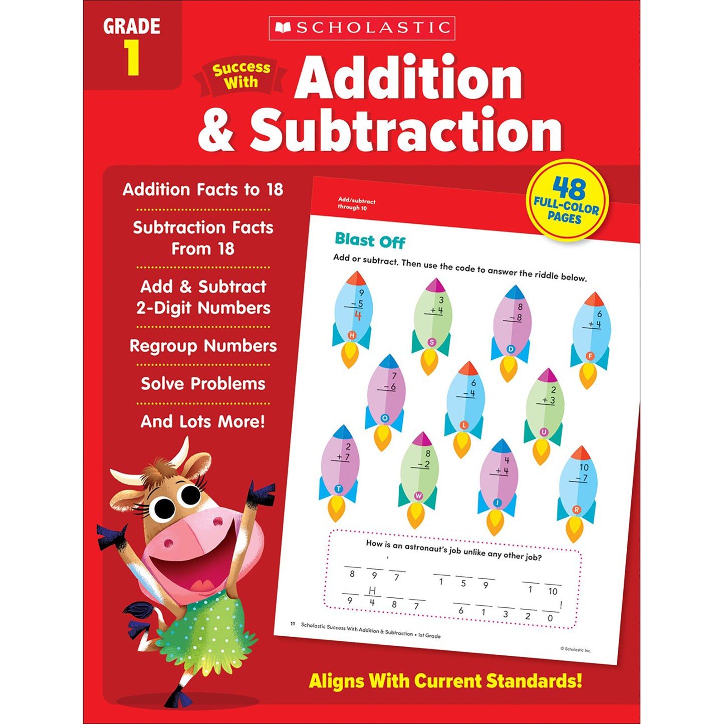 Success With Addition & Subtraction: Grade 1