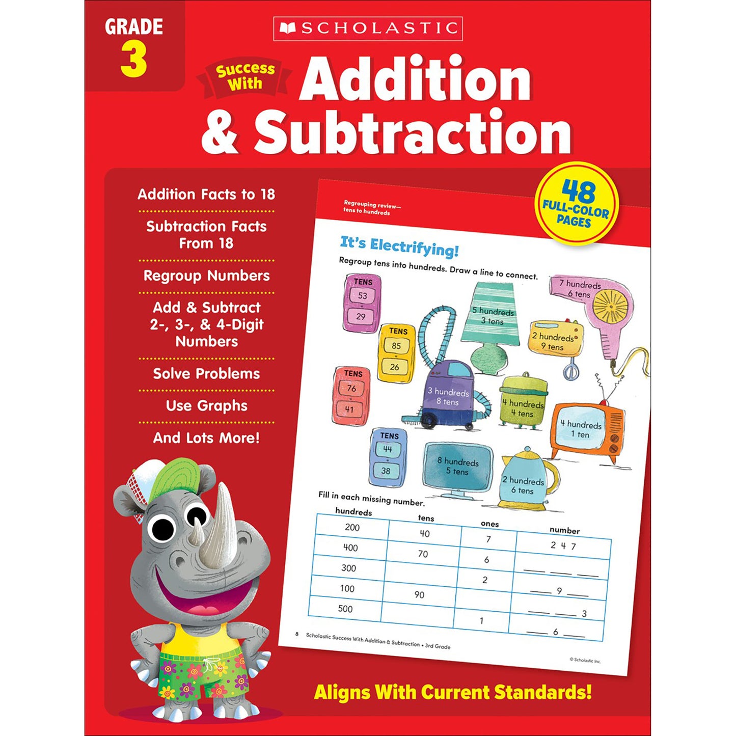 Success With Addition & Subtraction: Grade 3