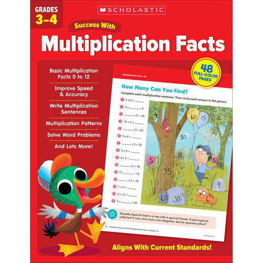 Success With Multiplication Facts: Grades 3–4