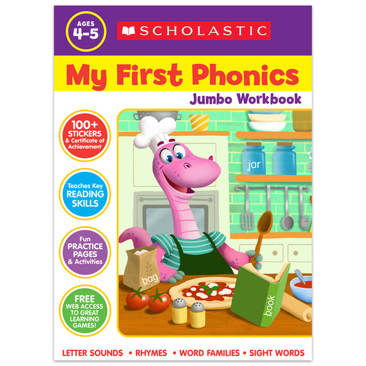 My First Phonics Jumbo Workbook