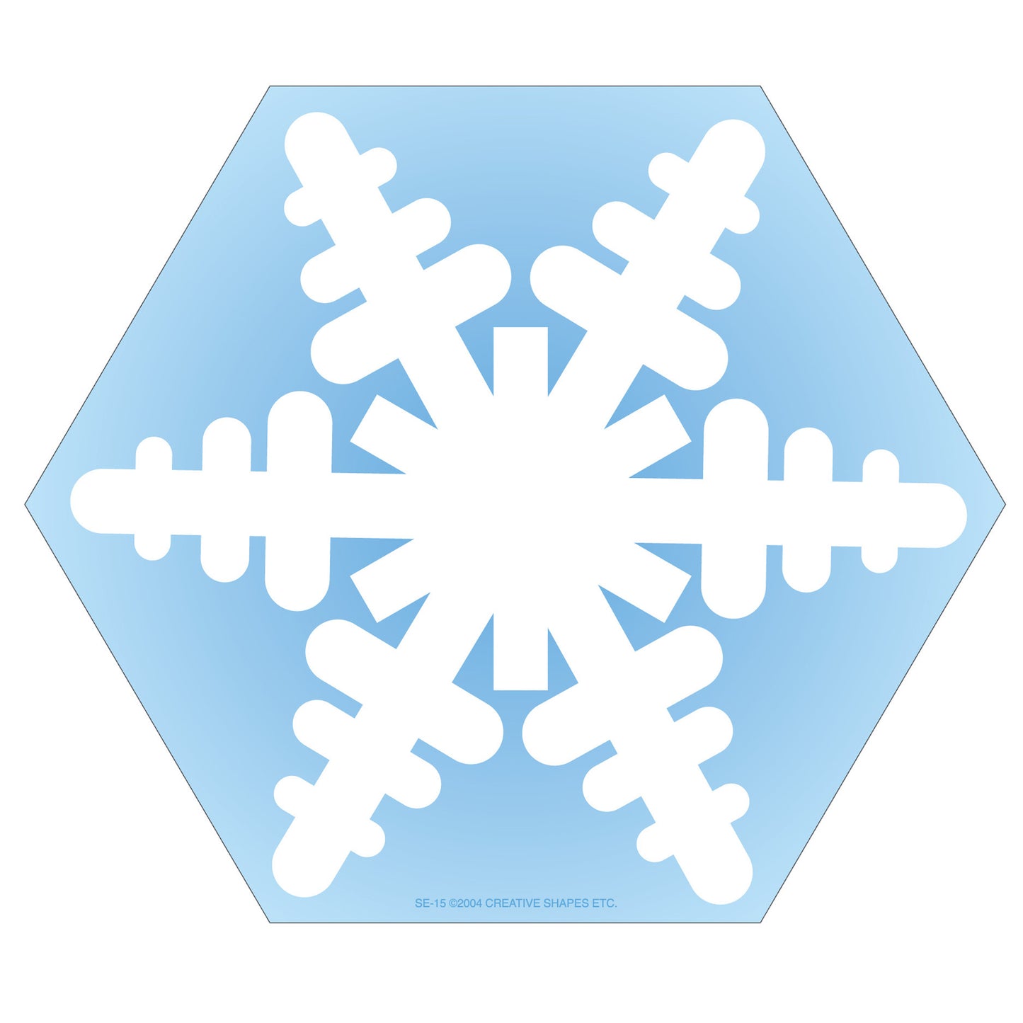 Notepad, Snowflake, Large, 5" x 7", 50 Sheets