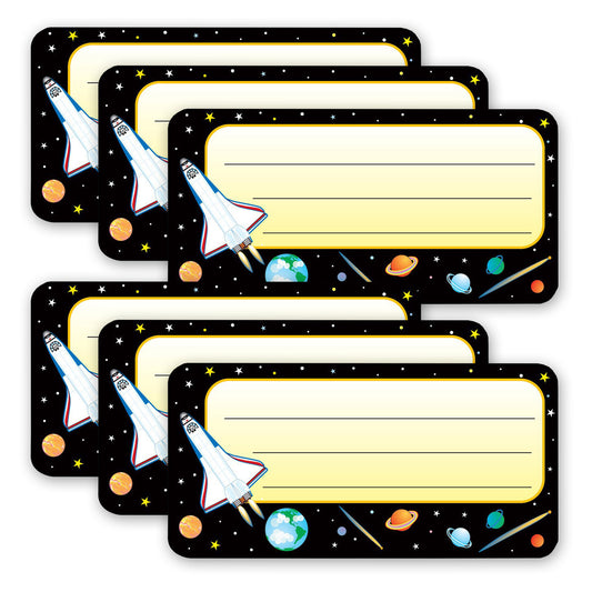 (6 Pk) Space Nametags