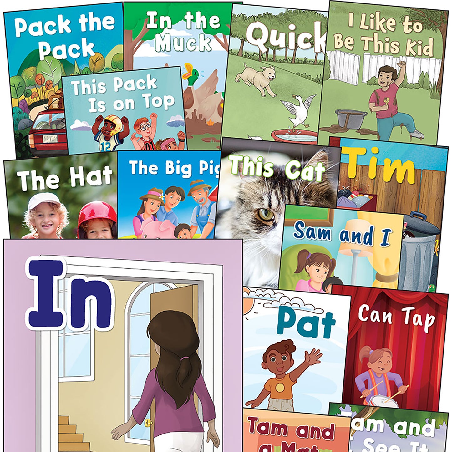 Decodable Books: Read & Succeed, Grade PreK-K, Set 1