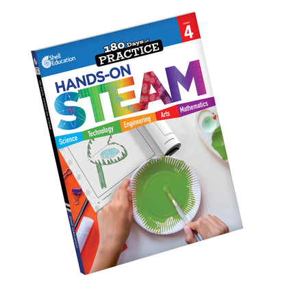 180 Days STEAM, Science, & Math Grade 4: 3-Book Set