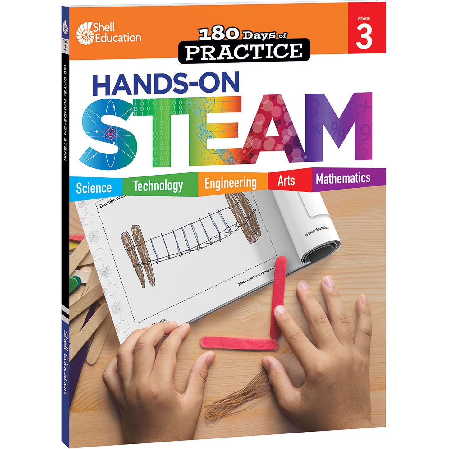 180 Days: Hands-On STEAM, Grade 3