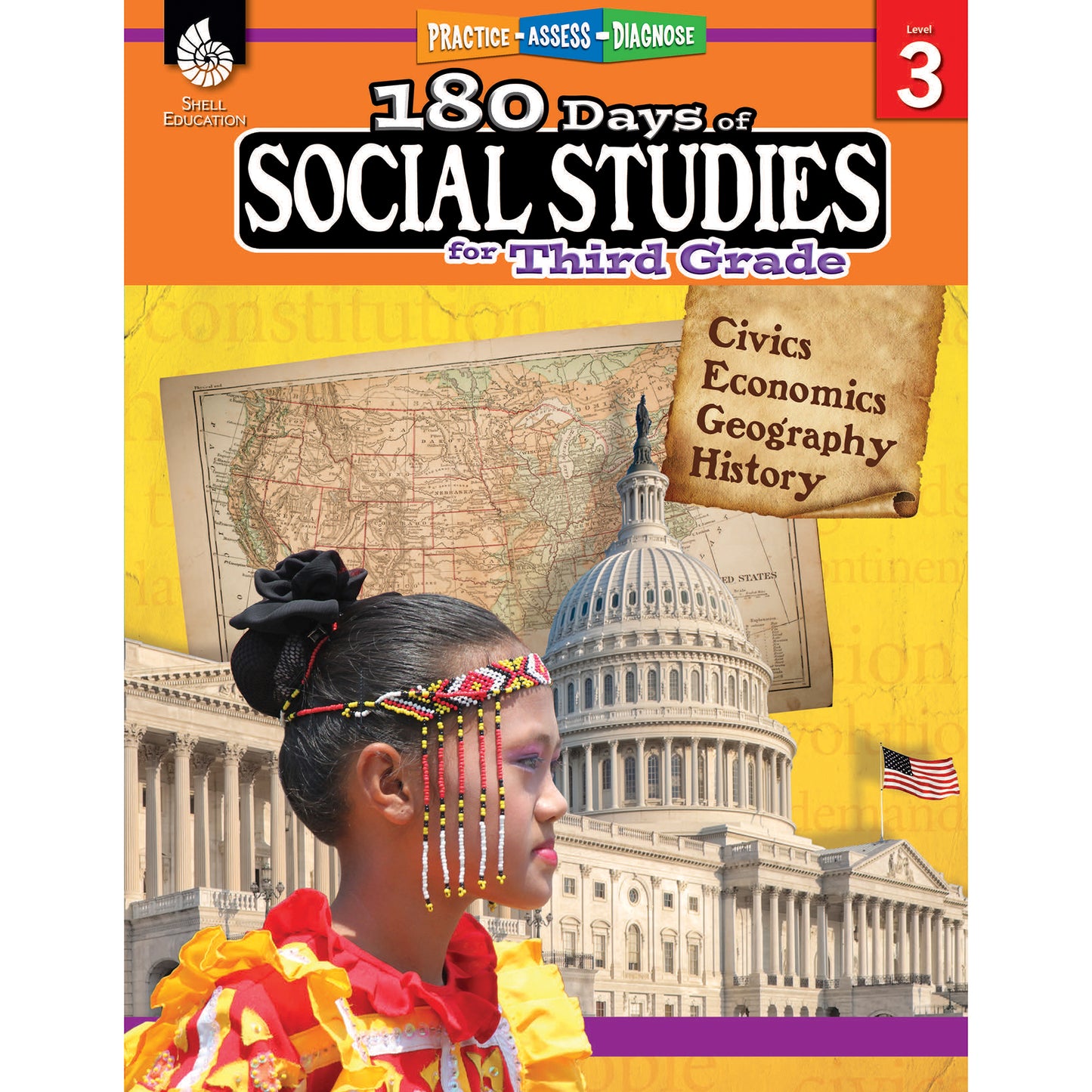 180 Days of Social Studies for 3rd Grade