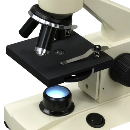 Basic Compound Microscope, Inclined with Illumination