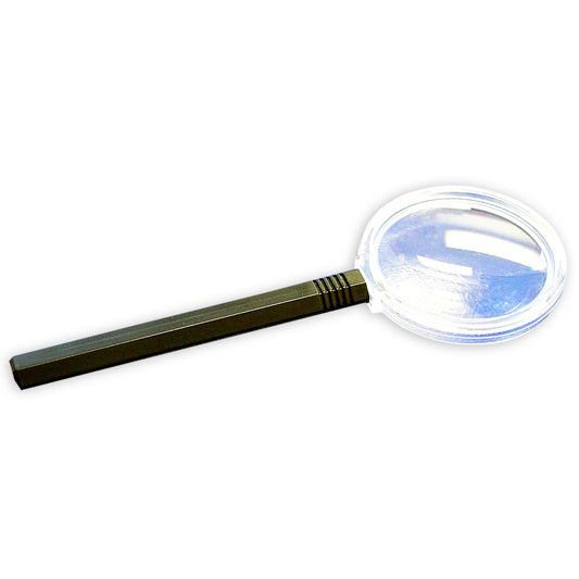 3X Magnifier, Plastic, 6"