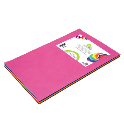 Smart-Fab® Cut Sheets, 12" x 18", Assorted - 45 sheets per pack, 2 packs