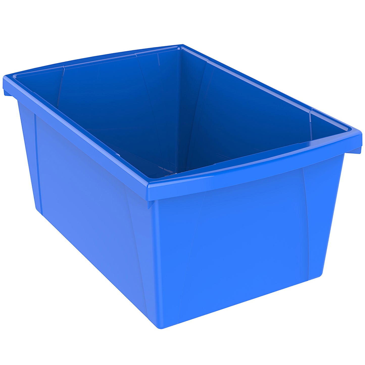 Medium Classroom Storage Bin, Blue, Pack of 2