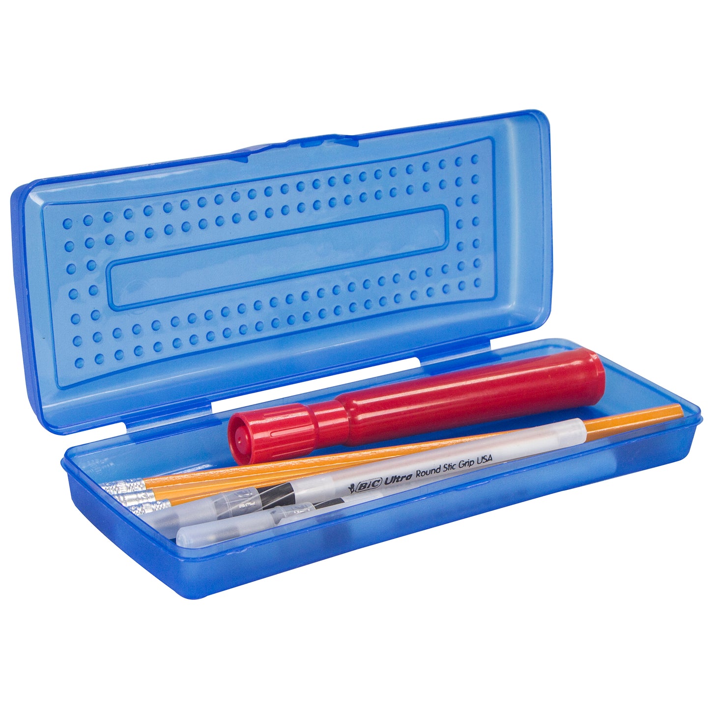 Single Mini Pencil Storage Case, Assorted Colors, Pack of 12