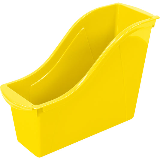 Small Book Bin, Yellow, Pack of 6