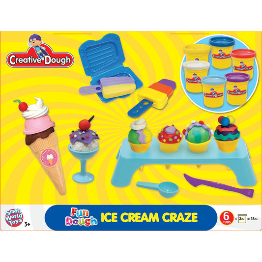 Creative Dough Fun Dough Activity Set - Ice Cream Craze