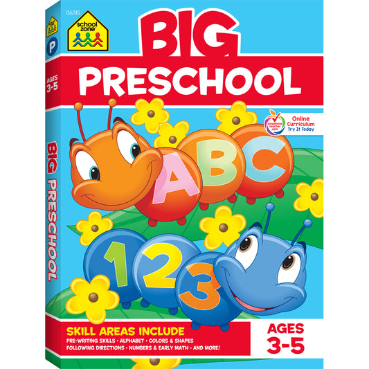 BIG Workbook, Preschool