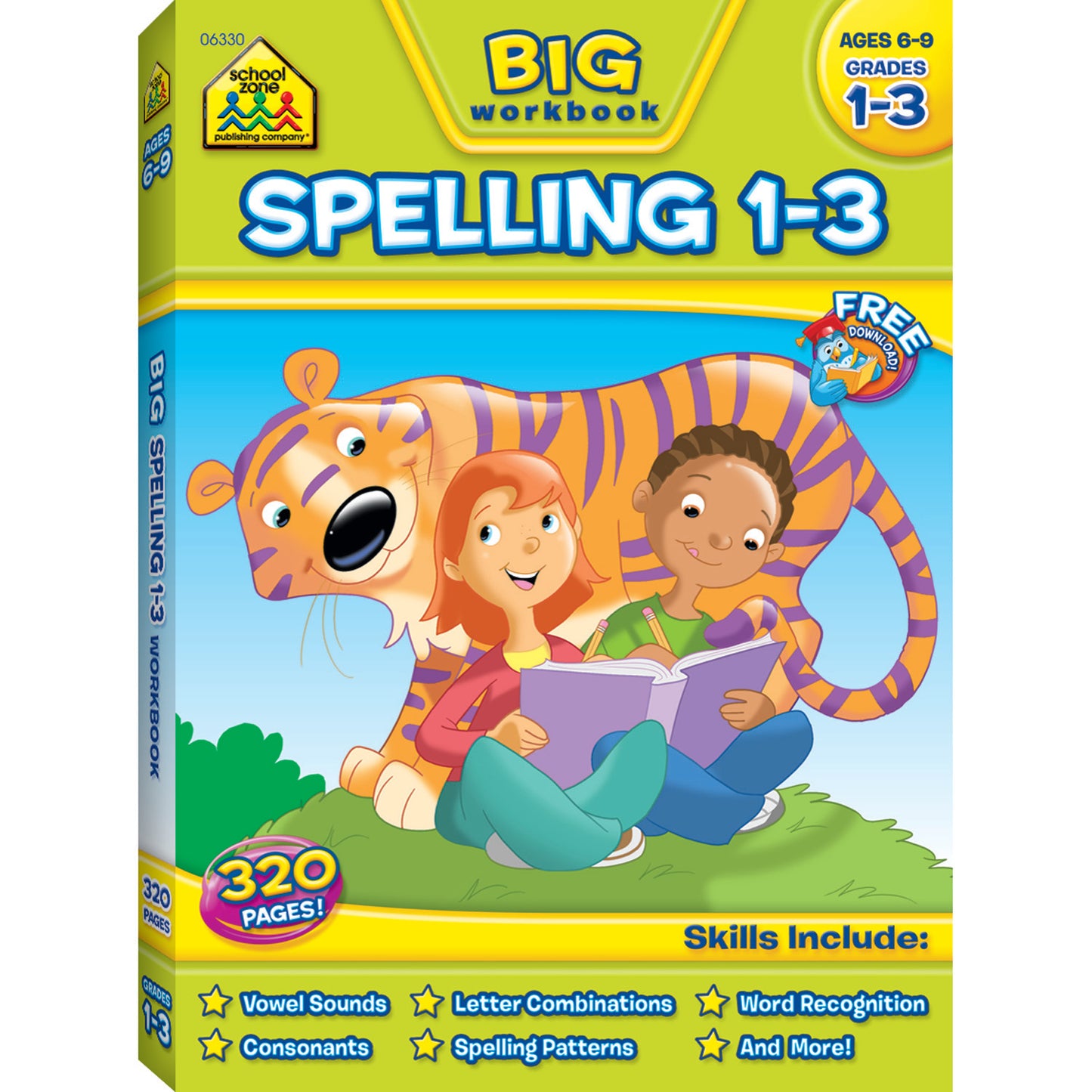 BIG Spelling Workbook, Grades 1-3