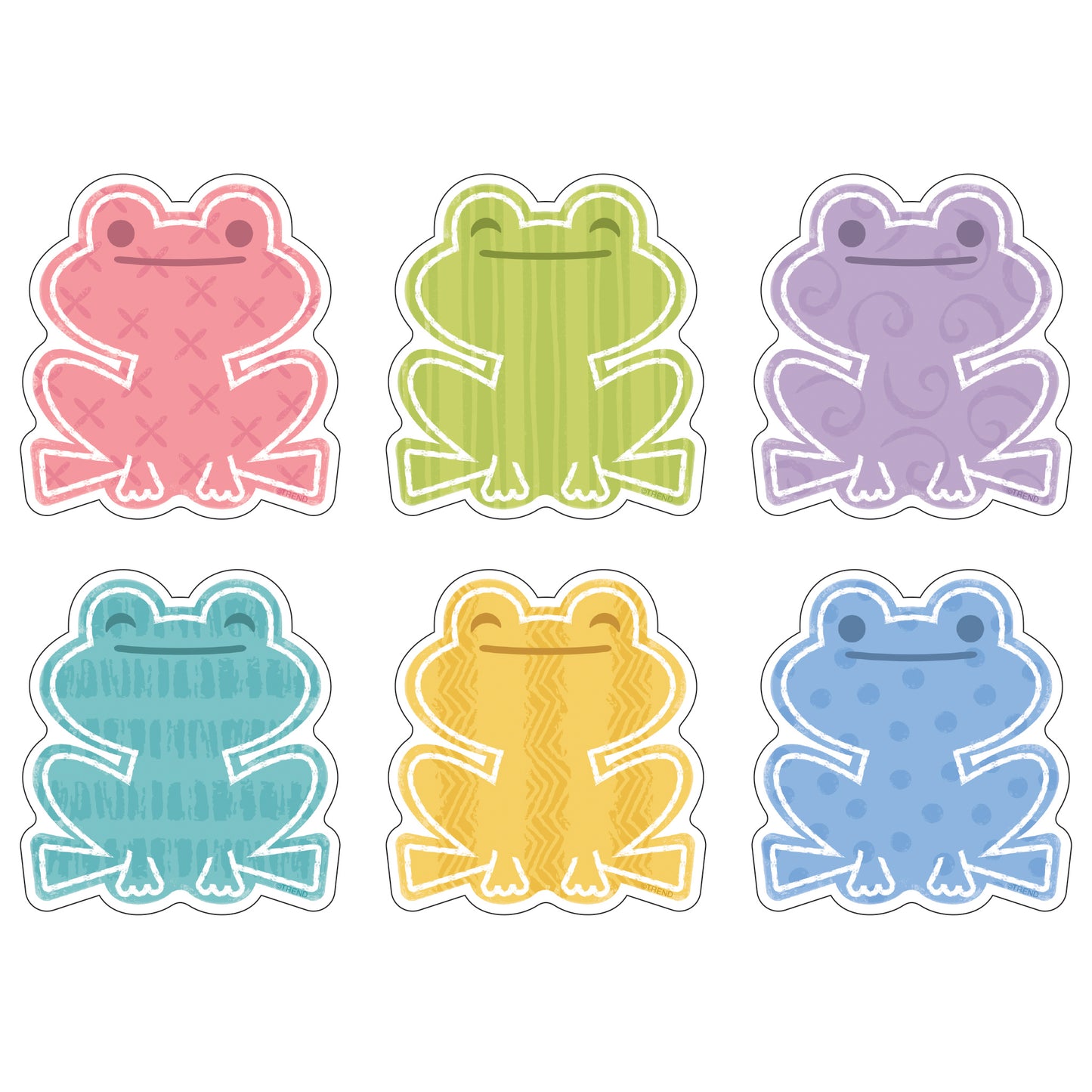 Garden Frogs Mini Accents Variety Pack, 36 Per Pack, 6 Packs