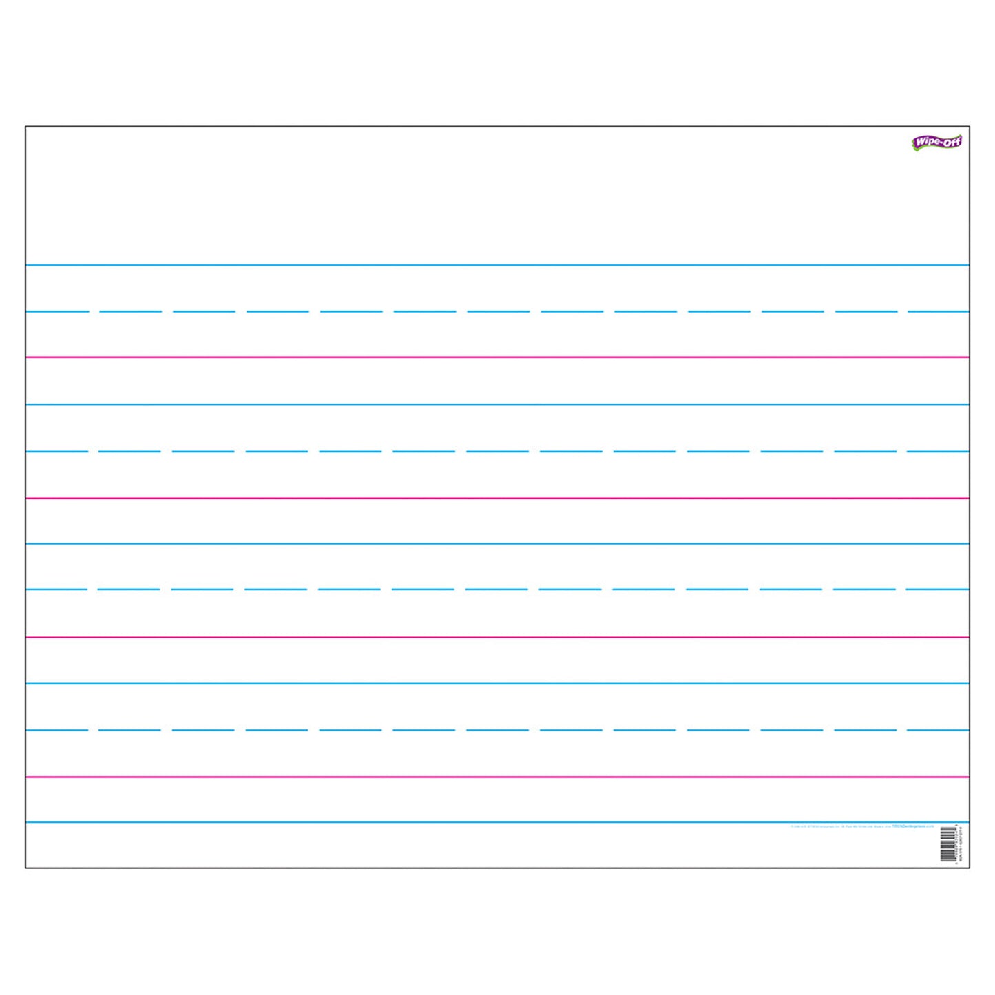 Handwriting Paper Wipe-Off® Chart, 22" x 28"