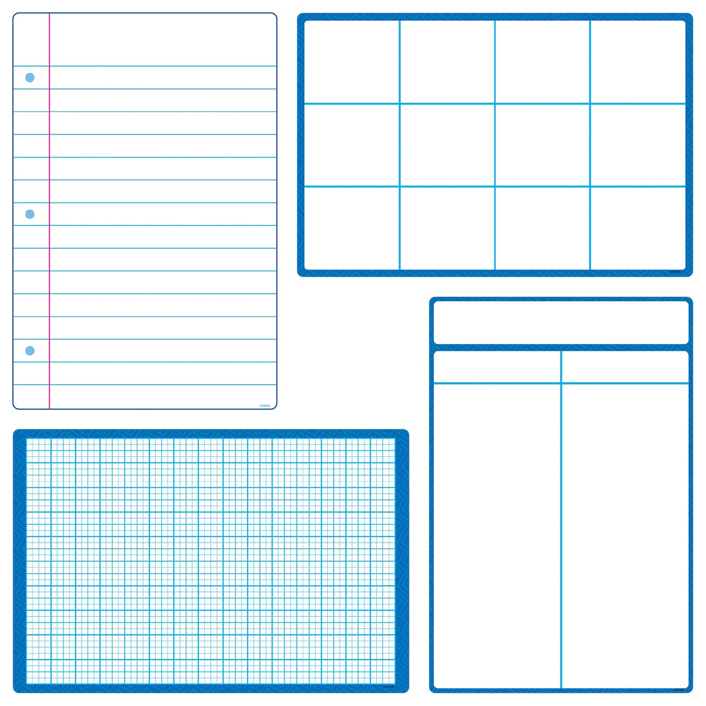Wipe-off Note Sheets