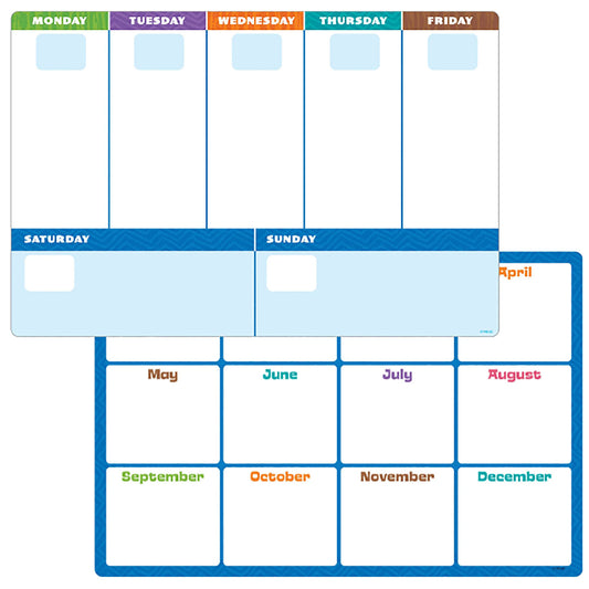 Wipe-Off Planner Sheets