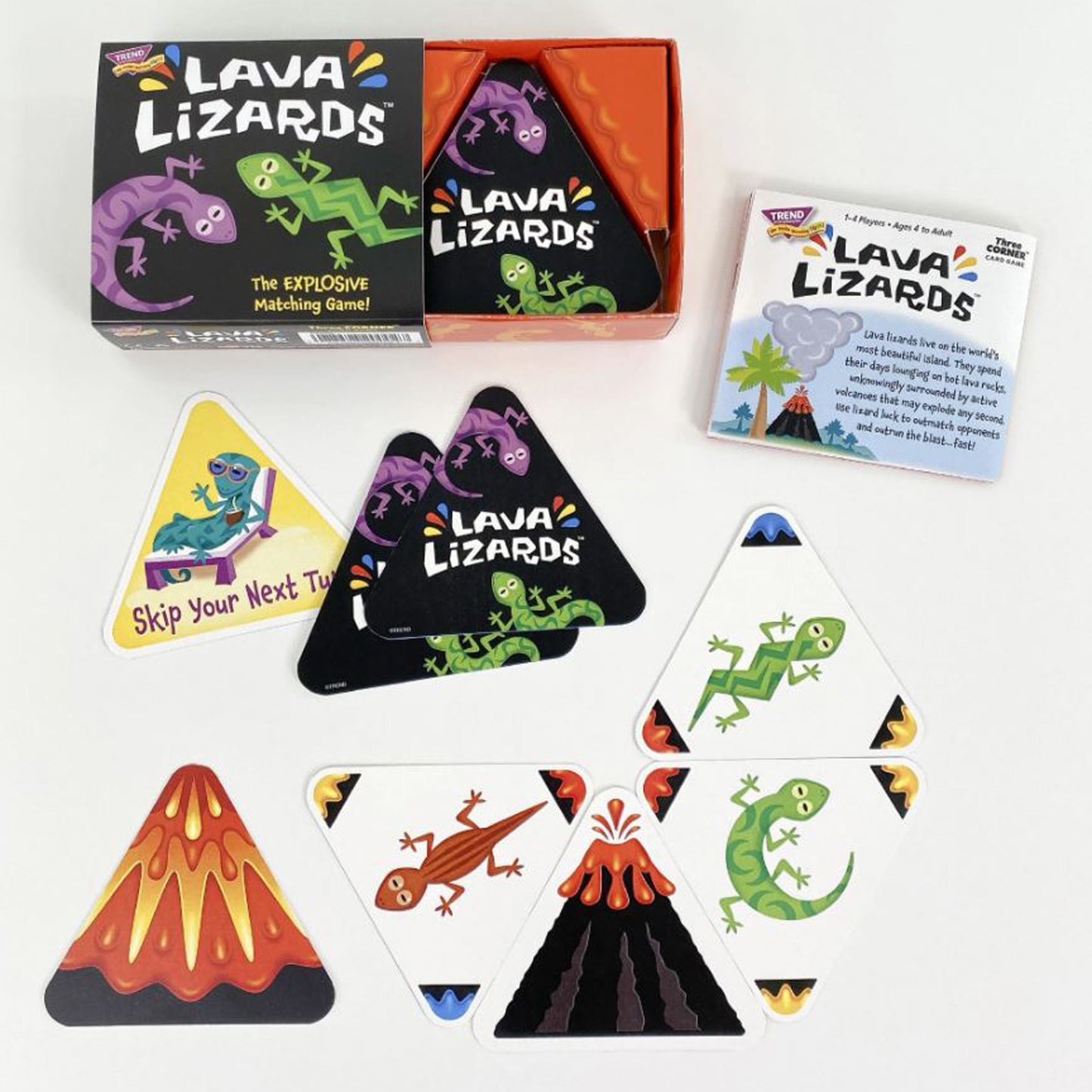 Lava Lizards™ Three Corner™ Card Game