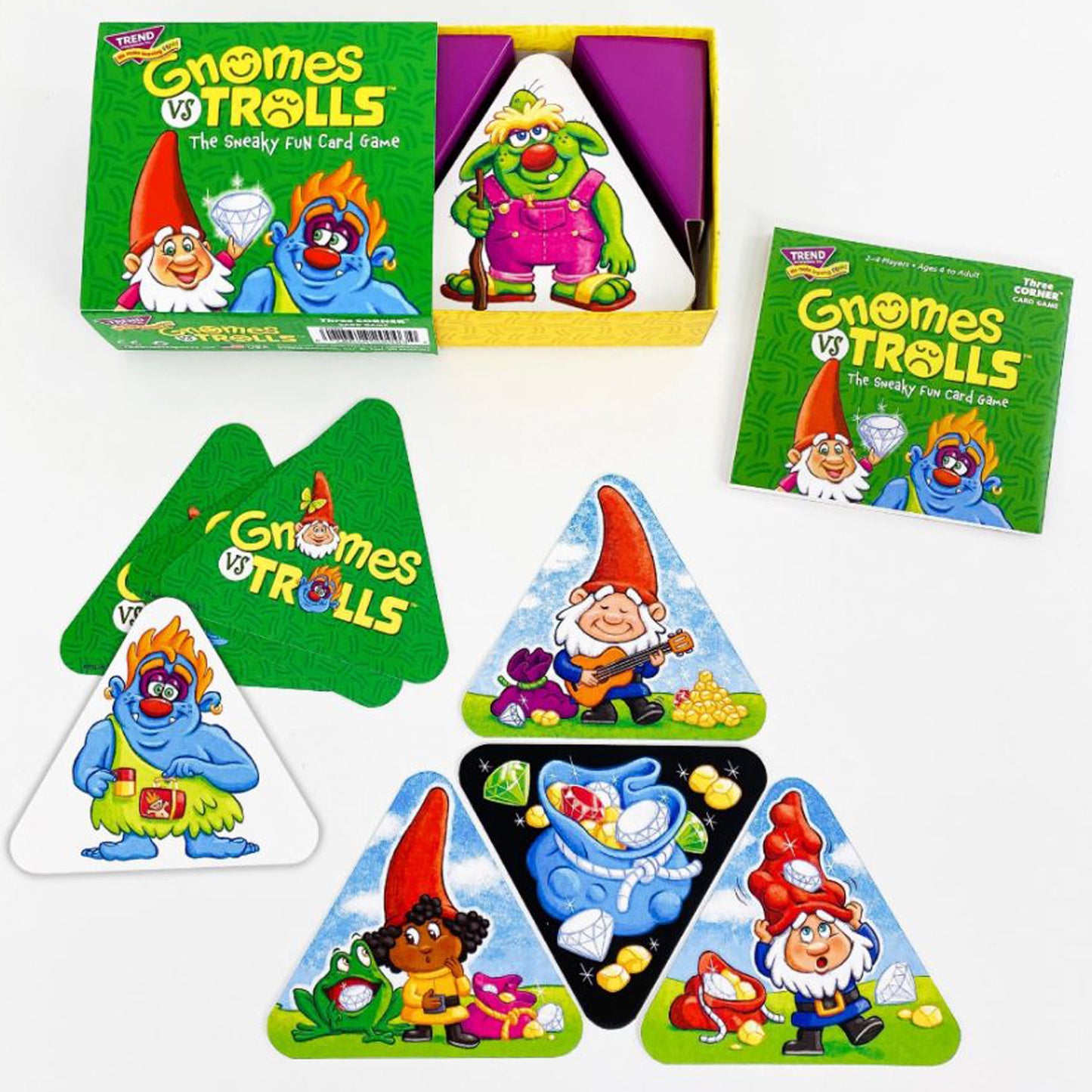 GNOMES vs TROLLS™ Three Corner™ Card Game