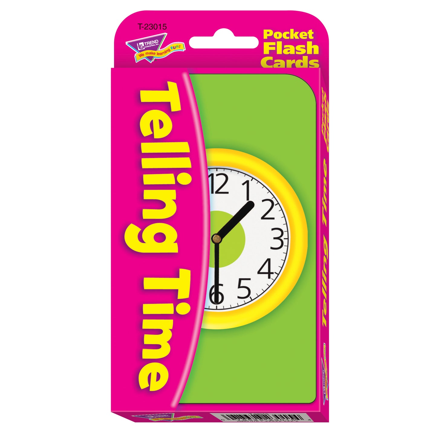 Telling Time Pocket Flash Cards