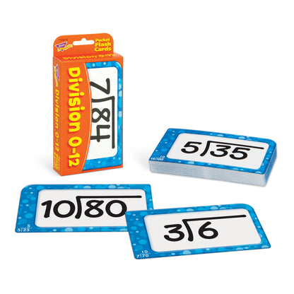 Division 0-12 Pocket Flash Cards